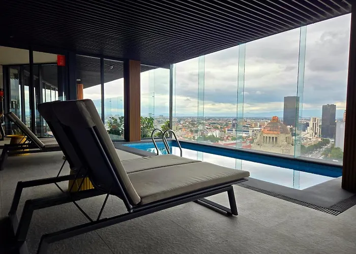 Apartamento Balconied Peaceful In High-rise With Amenities *