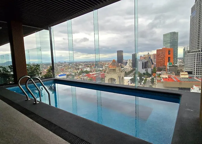 Apartamento Balconied Peaceful In High-rise With Amenities México DF